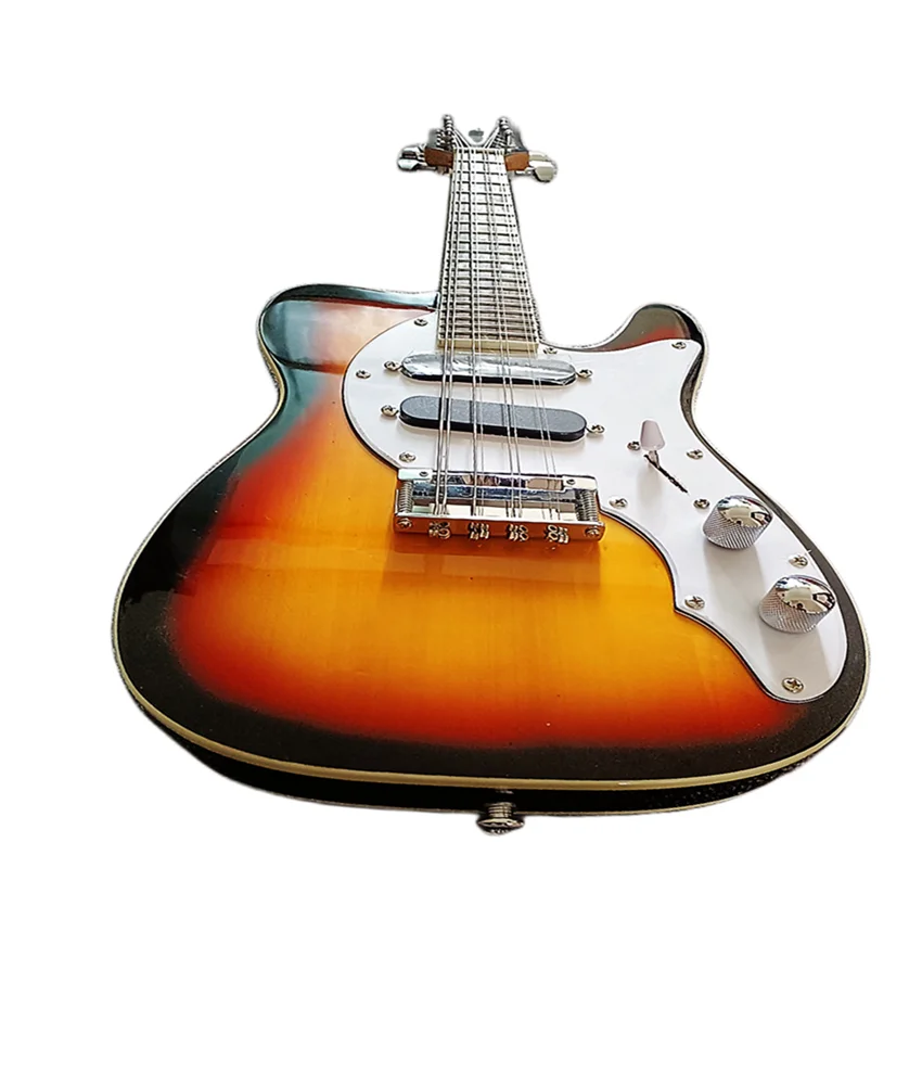 Electric Guitar Mandocaster Electric Mandolin 8-string Sunburst TL Solid Alder Body
