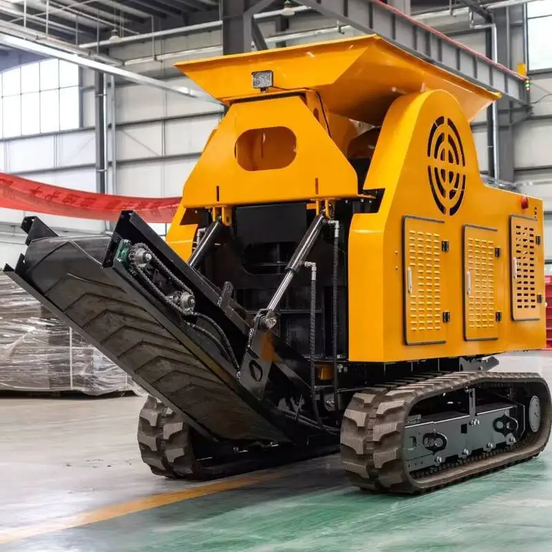 2025 New Jaw Crusher Hydraulic Engineering Mini Stone Rock Crushing Hine