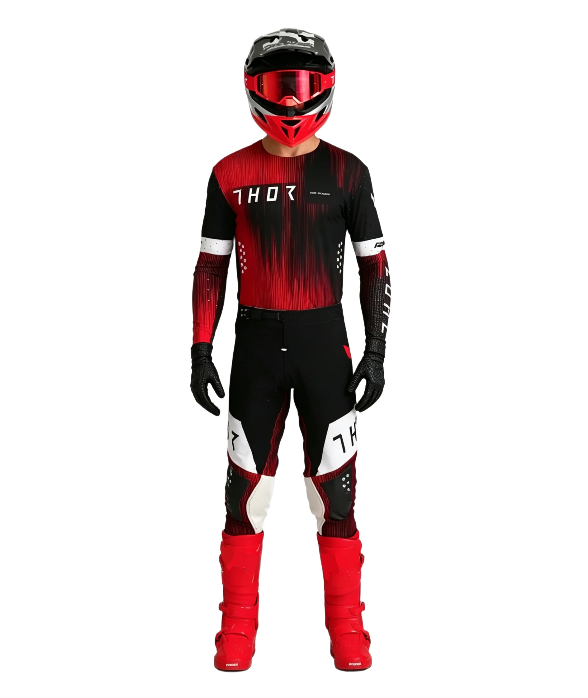 2027 Offroad FH Prime Pro Motocross-Ausrüstungsset, Schaltset, Dirt Bike MX Kit, Top Moto-Kombinationen, Motorradanzug, Dirt Bike Trikot-Set – Detail 10