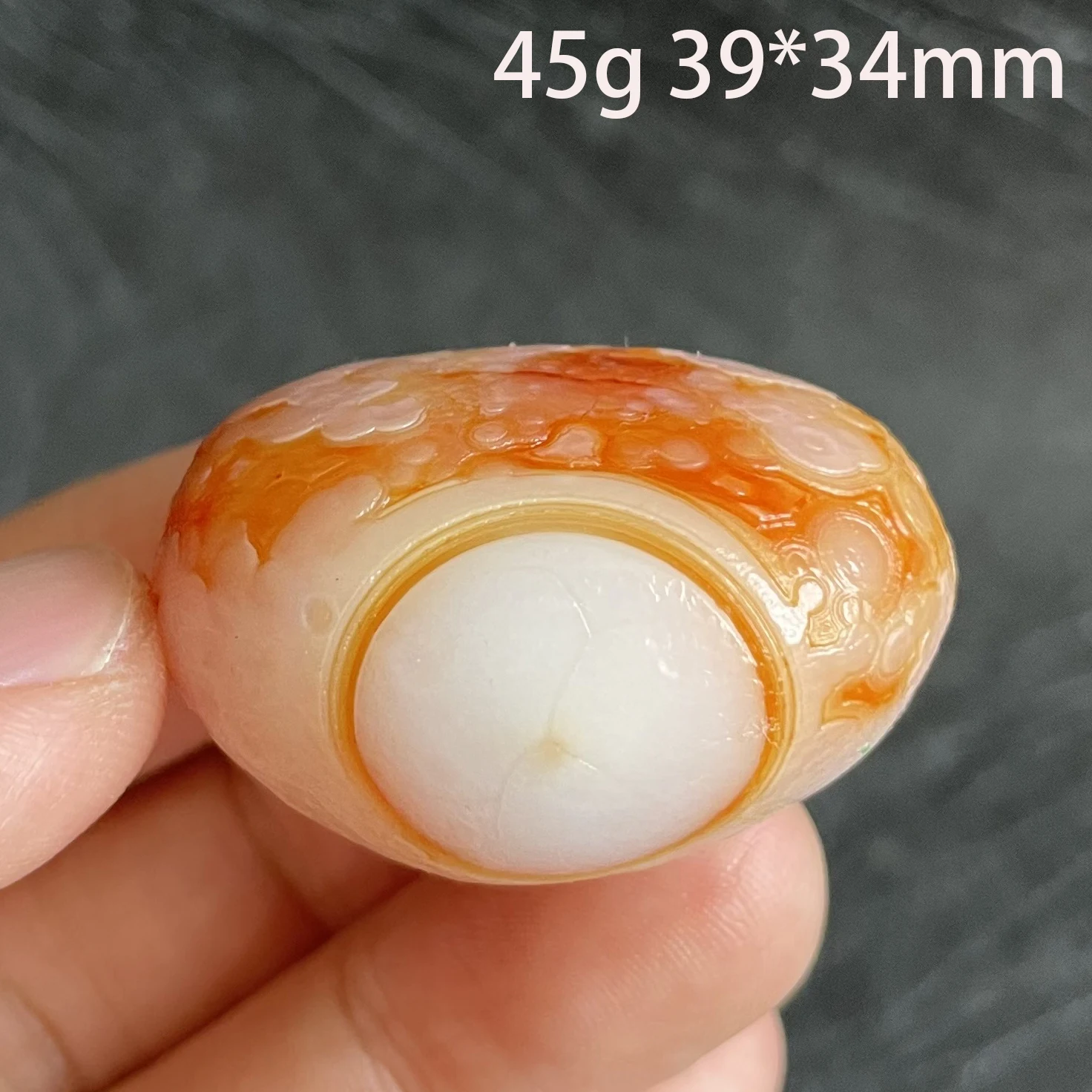 Natural Sardonyx Agate Alxa Gobi Eye Mineral Specimen Energy Crystal Chakra Reiki Healing Stone Garden Decor Gift