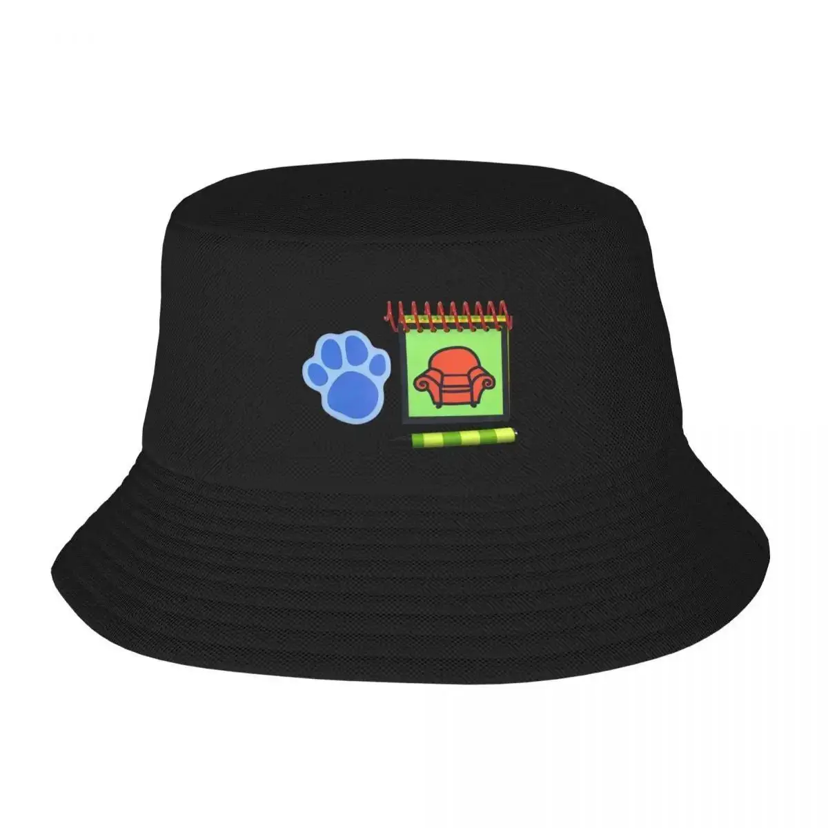 2025 New Blue Clues Handy Dandy Notebook Bucket Hat Gentleman Hat Beach Bag Derby Hat Streetwear For Women Men's