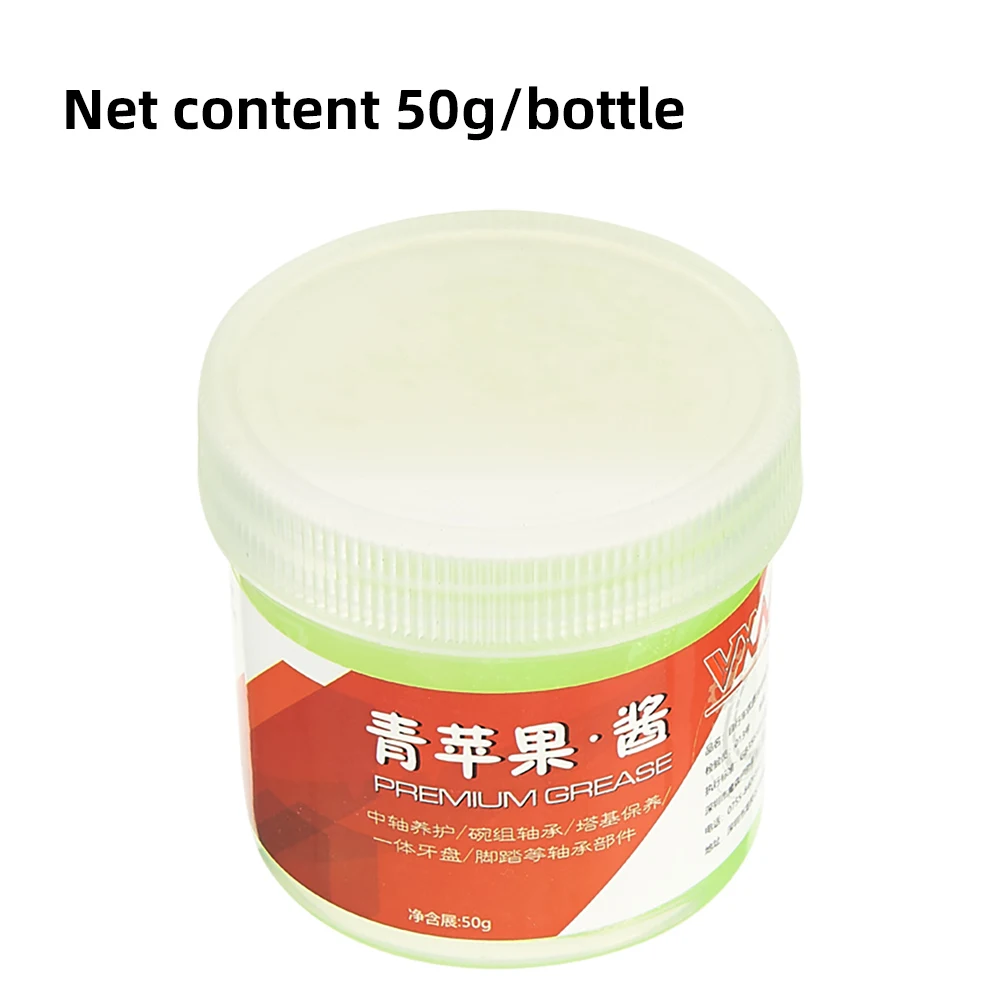 VXM Bicycle Grease Green Applesauce Lubricating Bearing Grease Hub Cycling 50g High Quality Lubricants Lipid Elements Bike Maint