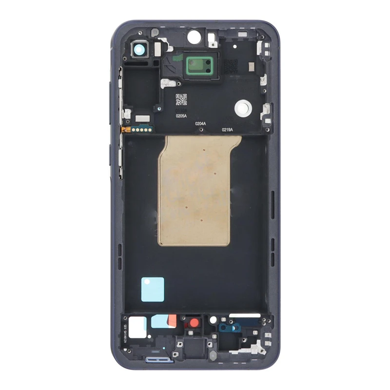 For Samsung Galaxy A55 5G sm-A556 LCD Front Frame Bezel Middle Faceplate Housing Chassis + Buttons Smartphone Repair Parts