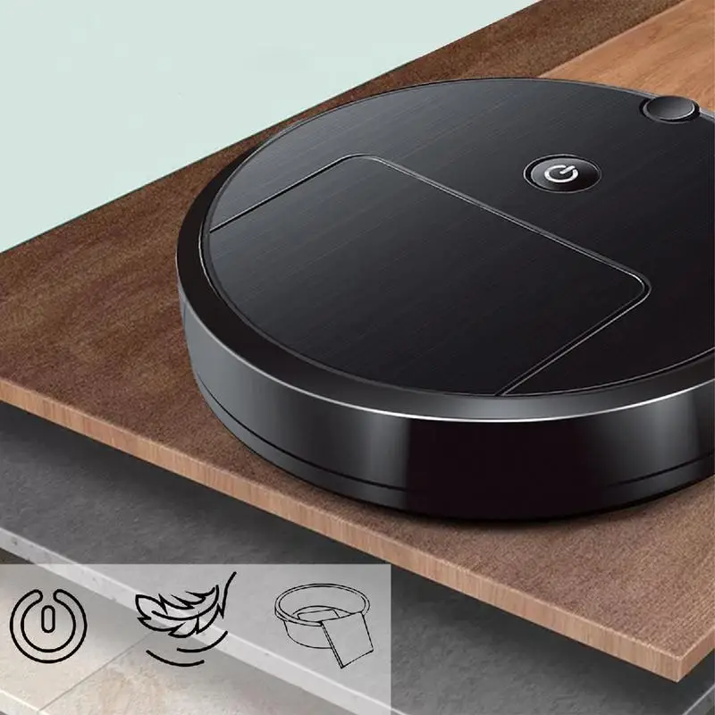 Automatic Robot Vacuum Cleaner All-in-1 Smart Wireless Sweeping Wet And Dry Ultra-thin Cleaning Machine Mopping Smart Home