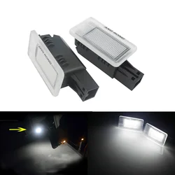 ANGRONG 2x LED Footwell Courtesy Door Side Light For Volvo V70 XC70 XC60 V60 V40 S60 S80 White