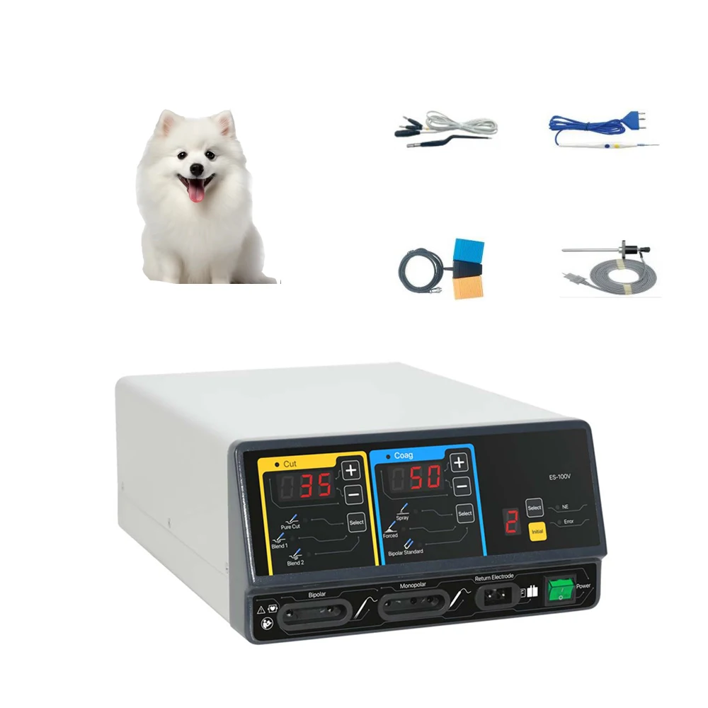 

Hospital cautery machine portable vet electrosurgical generator veterinary electrosurgic unit