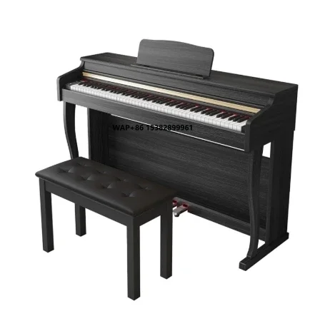 

Upright 88-Keys Digital Piano DP330 for Beginners with DSP Digital Effects Electric Grand Piano Interface MIDI