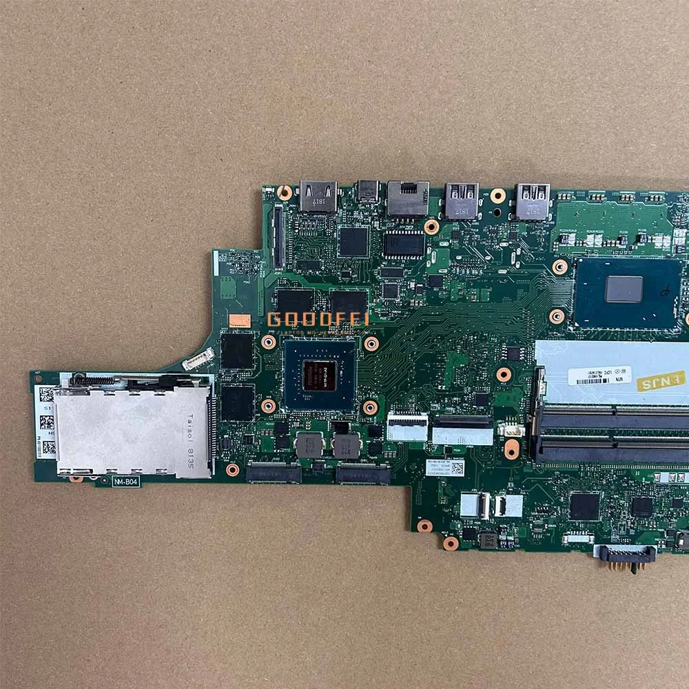 NM-B041 I7-7820HQ m1200 4g portátil placa-mãe notebook mainboard acessórios thinkpad p51 para lenovo 100% teste ok 01av361