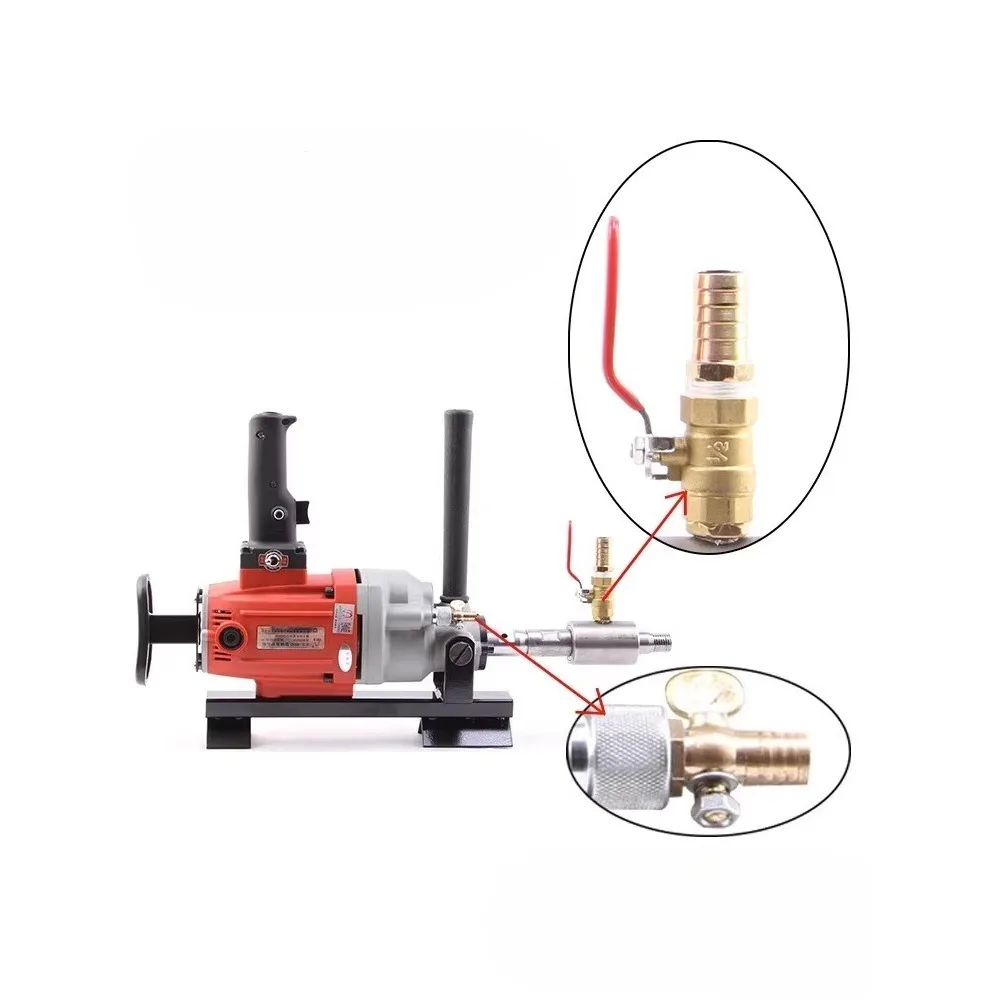 Mesa de perforación de pozo, plataforma de perforación de agua, dispositivo de inyección de agua externo resistente a altas presión para perforación de suelo