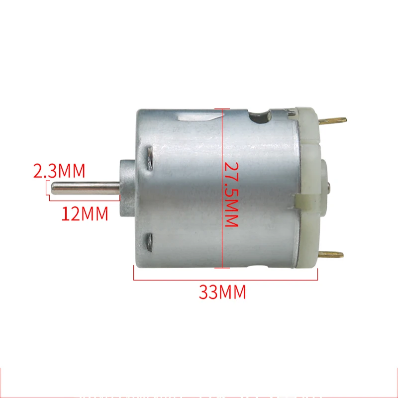 DC 12V-24V 17V Strong Magnetic RS-365S Motor Mini 110000-22000RPM High-speed Carbon Brush Dryer Motor for Hair Dryer Hair