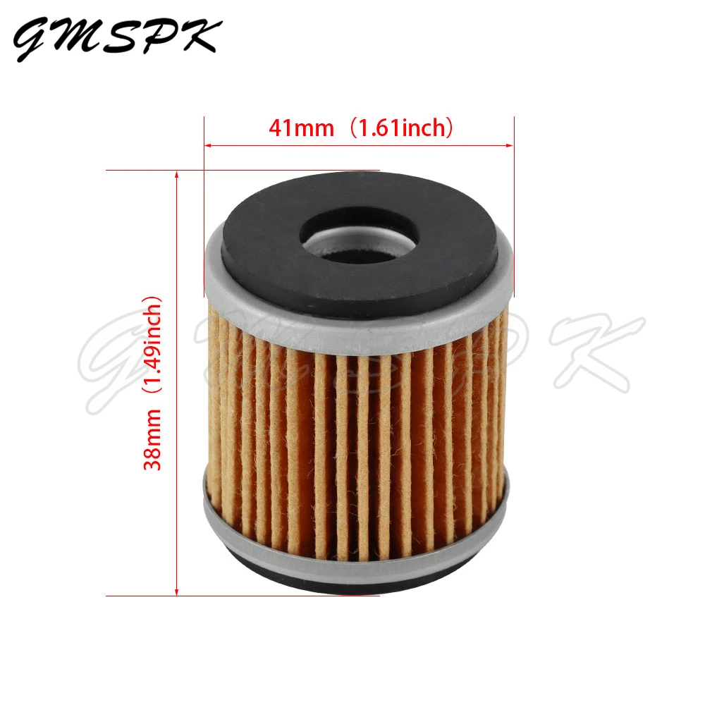 1/2/4/6PCS Motorcycle Engine Oil Filter Fit for ZONGSHEN RX1 RX1S ZS150-76 ZS150-51 ZS200-76 ZS200-51 Z2 ZY150 150cc 200cc