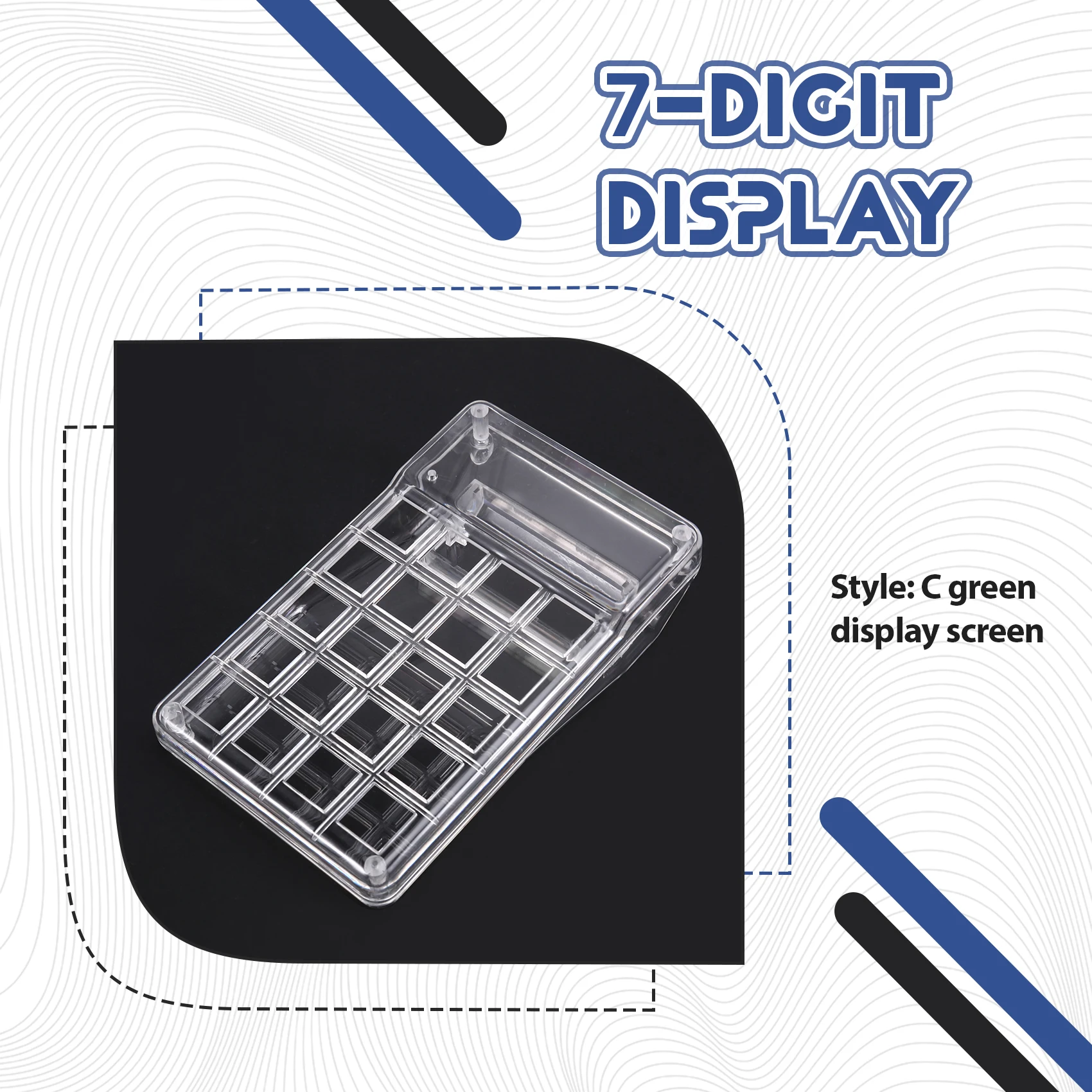 DIY Calculator Kit with LED Display Calculator Electronic Making Soldering Training Experiment Practice DIY Project C