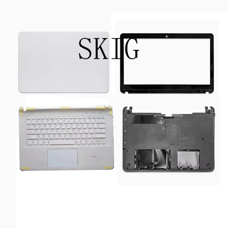 NEW keyboard palmrest upper lcd back cover bottom FOR SONY SVF142 SVF143A1QT SVF143A2TT SVF142A23T SVF142C29U SVF143 non-touch