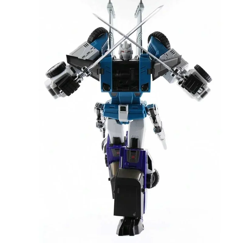 Imagem -03 - Estoque Transformação Dx9 D10g D10 Azul Sixshot 2.0 Hanzo g1 mp Fábrica de Terceiros 27cm Figura de Ação Robô com Caixa Novo em