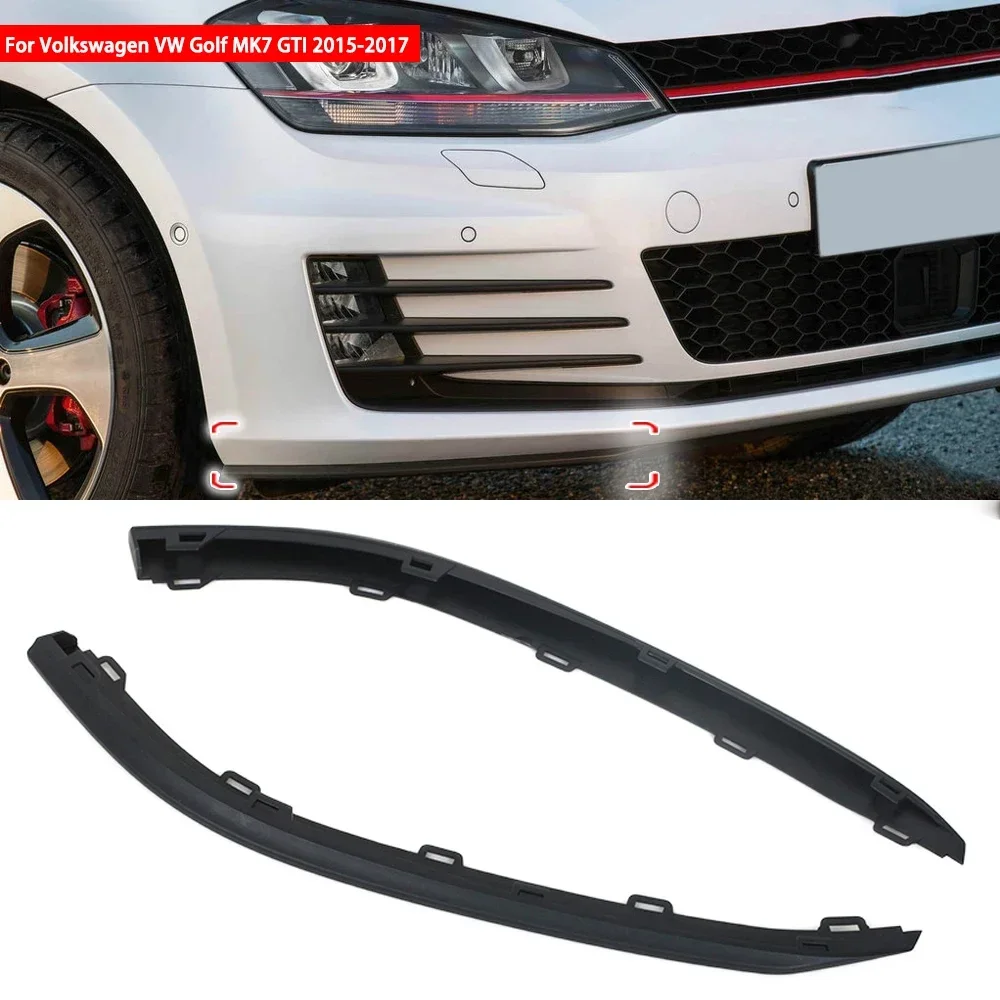 

Car Front Bumper Lip Lower Spoiler Air Deflector Valance Trim for Volkswagen VW Golf MK7 GTI 2015 2016 2017 5GG8059039B9