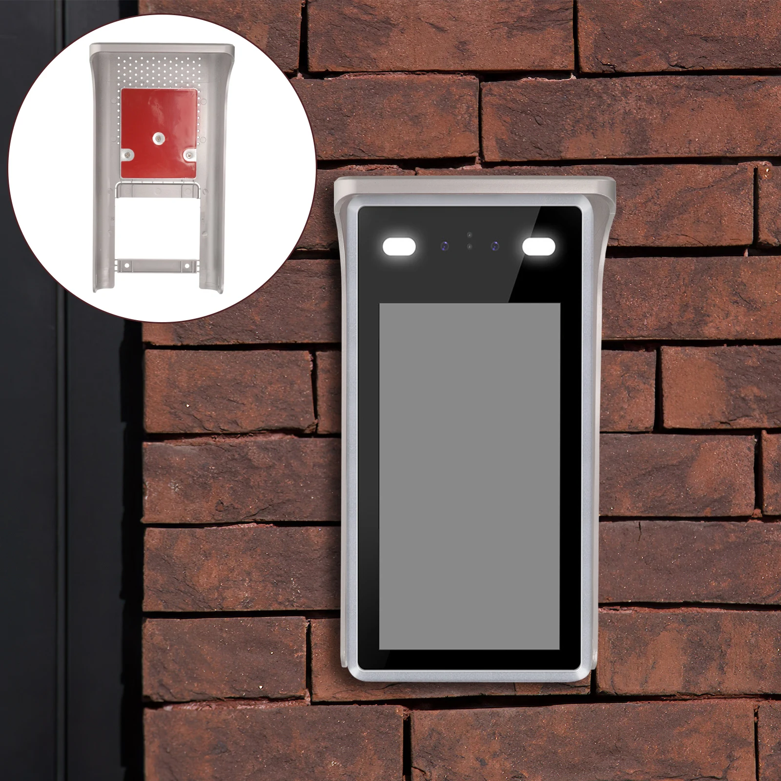 Outdoor Doorbell Rain Cover Waterproof Protection Shell for Home Gate Door Bell Weather Resistant Lightweight Easy Install