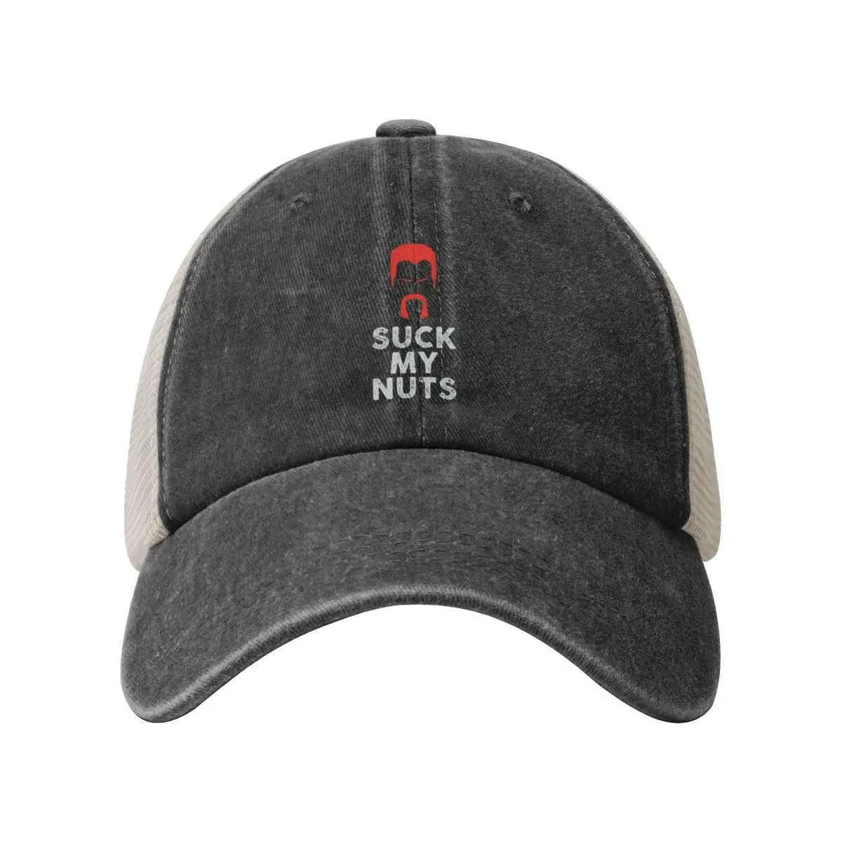 Abraham Suck My Nuts The Walking Dead Baseball Cap Cotton Cowboy Mesh Hats