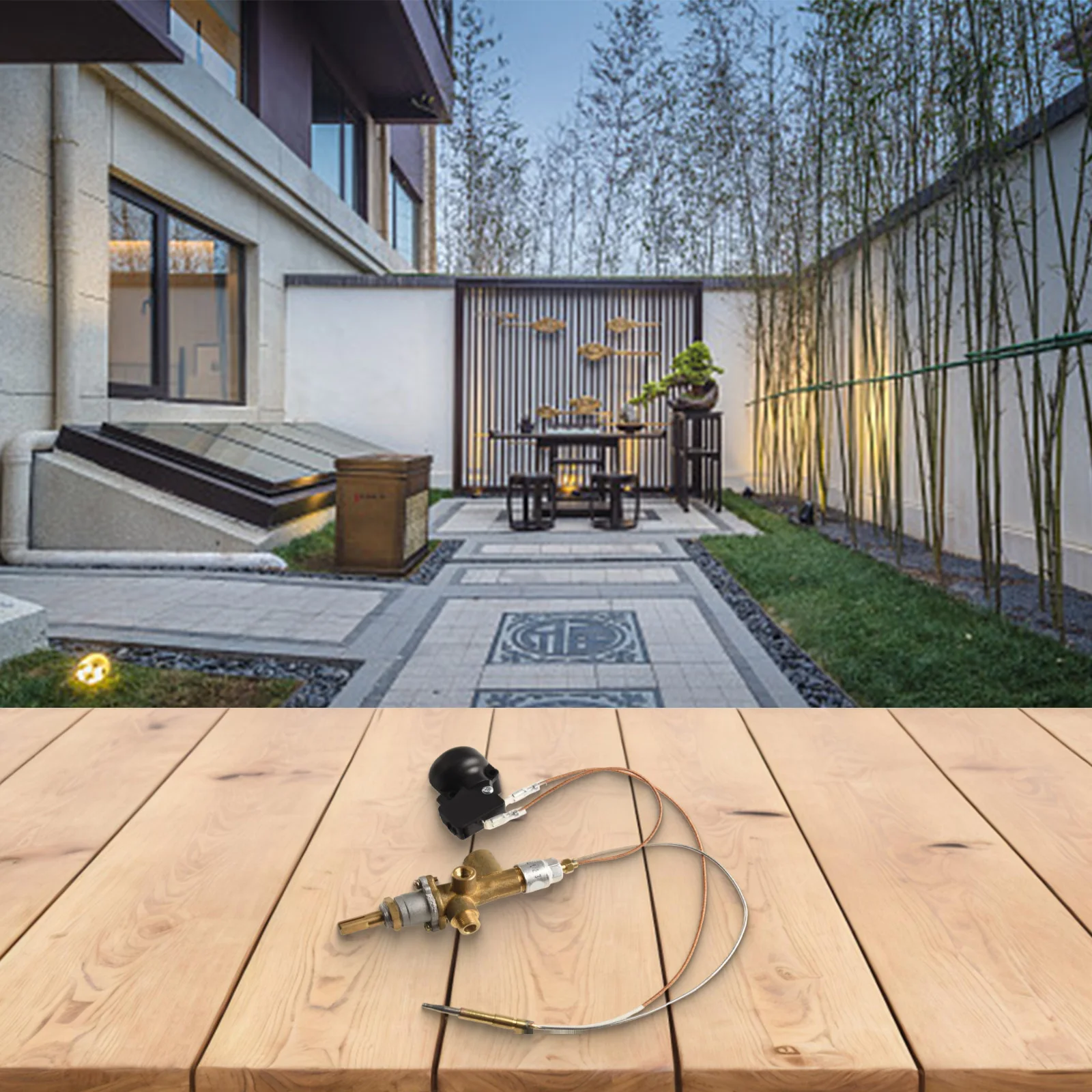 

Комплект газовой термопар для дома и сада, комплект безопасности для обогревателя, автоматическая остановка, незаменимые измерения безопасности, высококачественные латунные пластиковые материалы