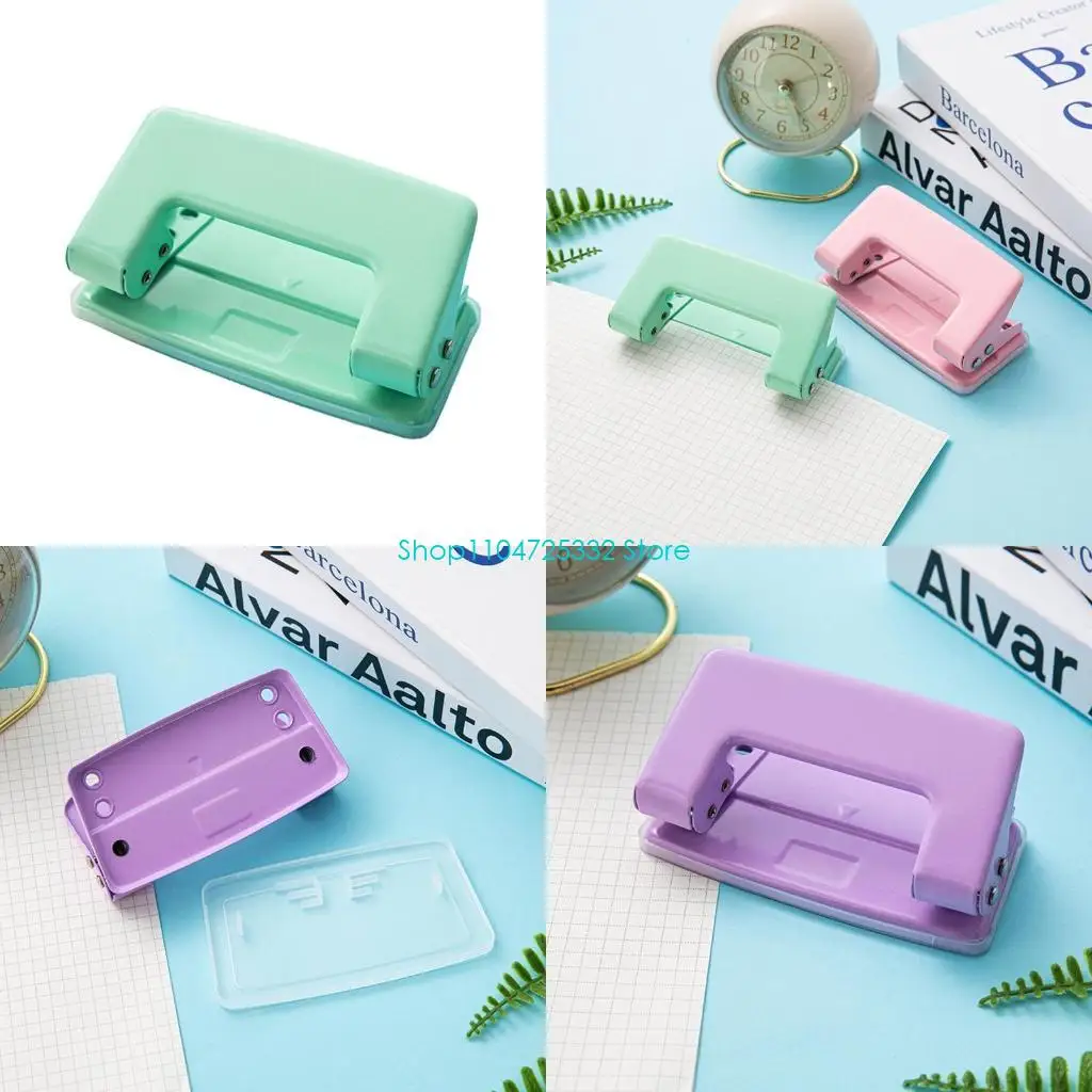 

P5EA Маленький дырокол с 2 отверстиями. Простая перфорация для переплета карточек, бумажных файлов, альбомов.