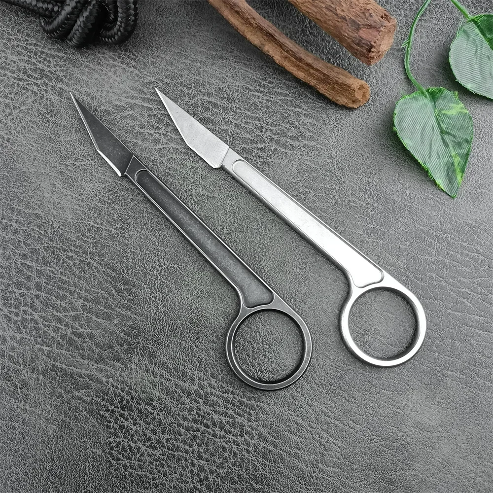 

Military Tactical Mini Pocket Knife with Kydex Sheath All 440c Blade Camping Hunting Outdoor Tool Rescue EDC Fixed Knives