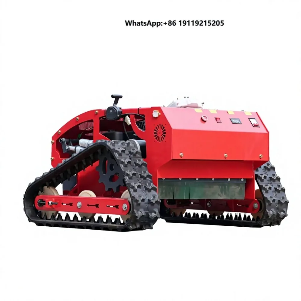 High Productivity 550mm Cutting Width Remote Control YCW-750-9C Robot Lawn Mower