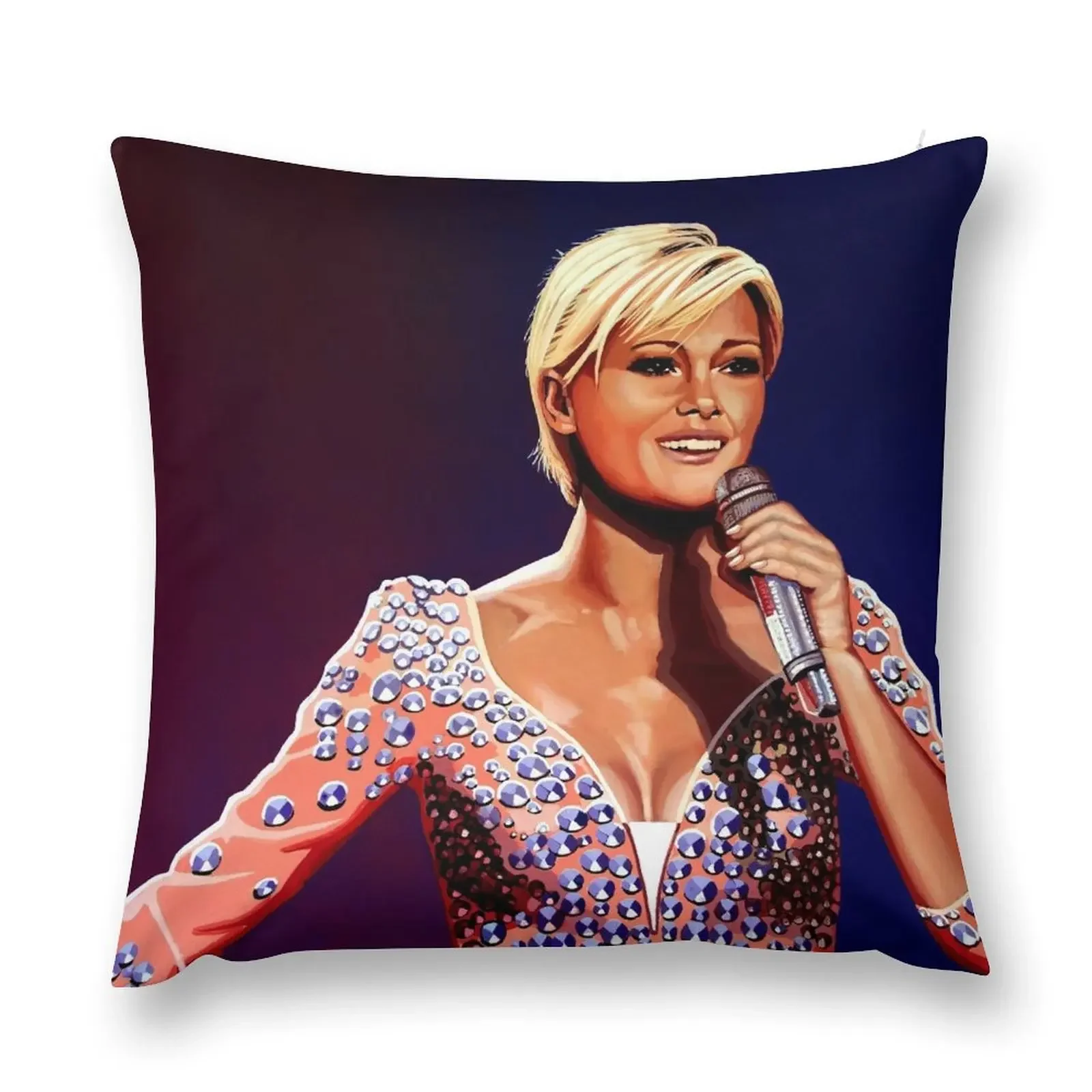 Helene Fischer Painting Throw Pillow Pillow Case Christmas Cushion Cover Covers For Sofas pillow