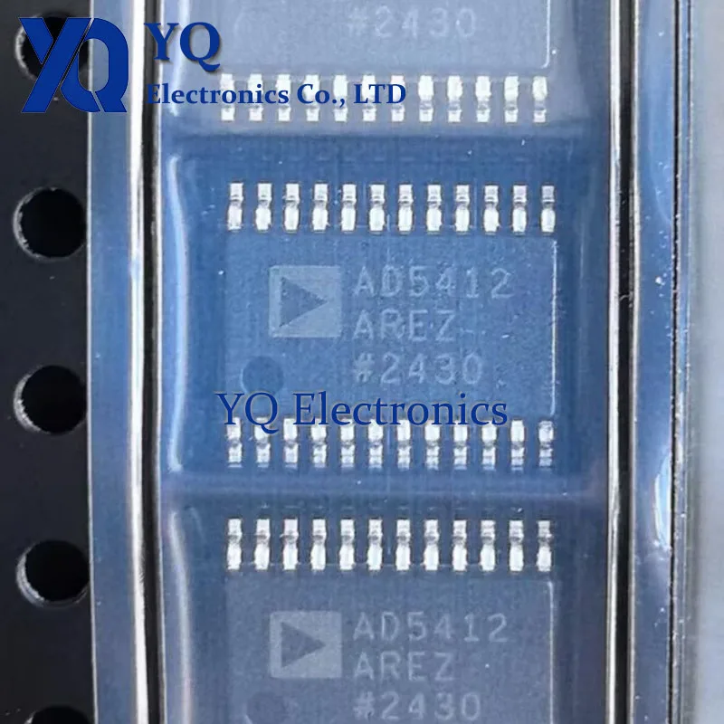 1PCS/lot New OriginaI AD5412AREZ-REEL7 AD5412 TSSOP-24 12 bit analog-to-digital converter chip