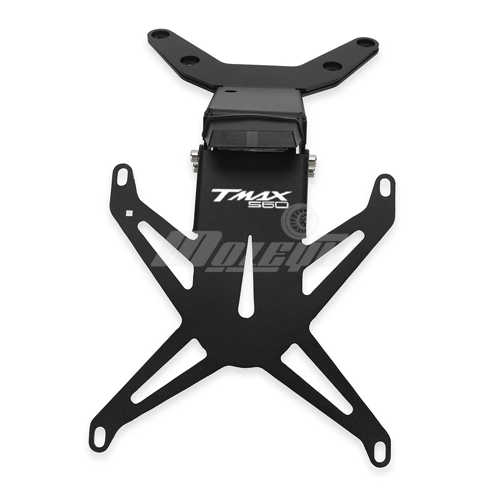 لياماها TMAX560 T-MAX 560 TMAX 560 Tech Max 2022 2023 2024 2025 دراجة نارية الخلفية لوحة ترخيص ضوء المعانقة قطعة من نسيج قوس