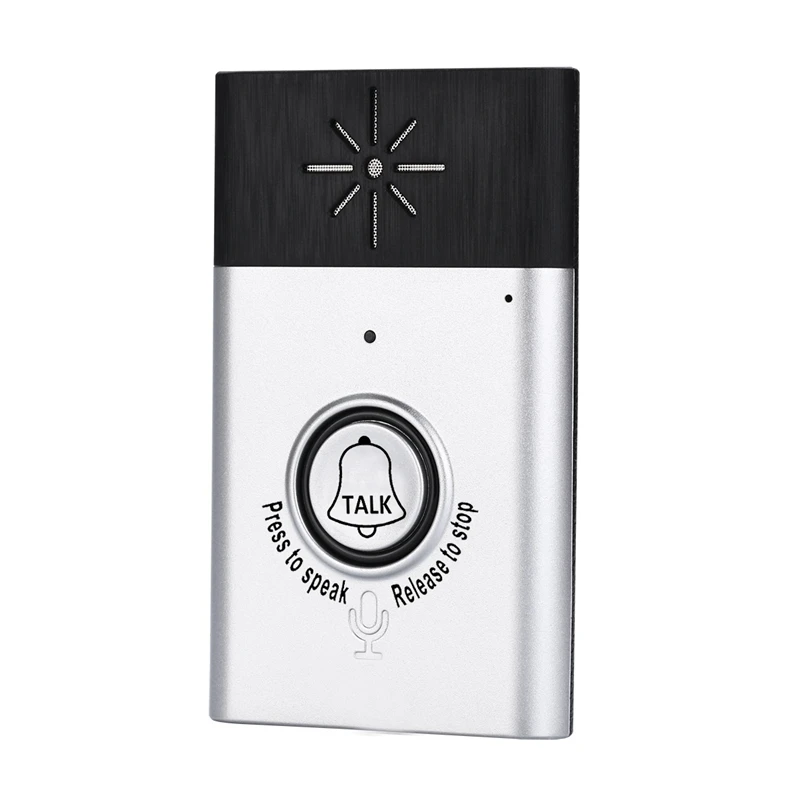 Hot Wireless Intercom Doorbell Home Voice Intercom Doorbell Support Two-Way Intercom Professional Penetration