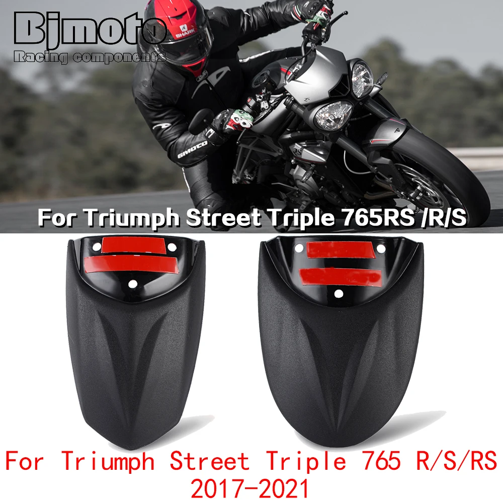 

765S 2021 Front Rear Fender Extender For Triumph Street Triple 765R 765RS 765 R S RS 2017 2018 2019 2020