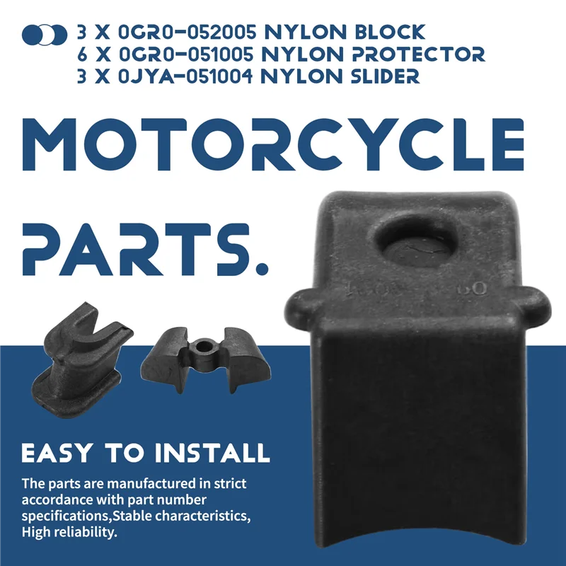 

Highly Recommended Nylon Protector Weight Slider Block Kit For Cfmoto 600 Touring 625 800XC 850 Clutch 0GR0-052005 0GR0-051005 0