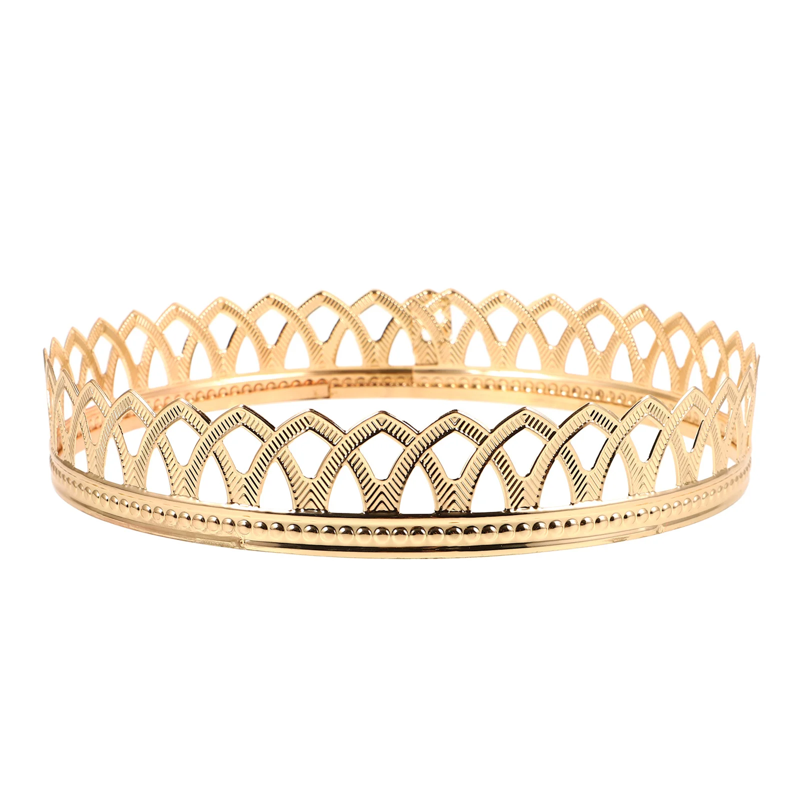 King Crown Vintage Retro Decorative Party Crown for Men Birthday Cosplay Prom Performance Costume Accessory Costume Crowns