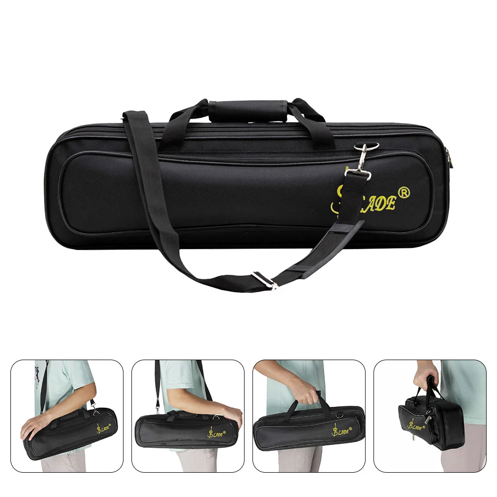 Portable Flute Bag Clarinet Oxford Cloth Case Accessories Musical Instrument Container