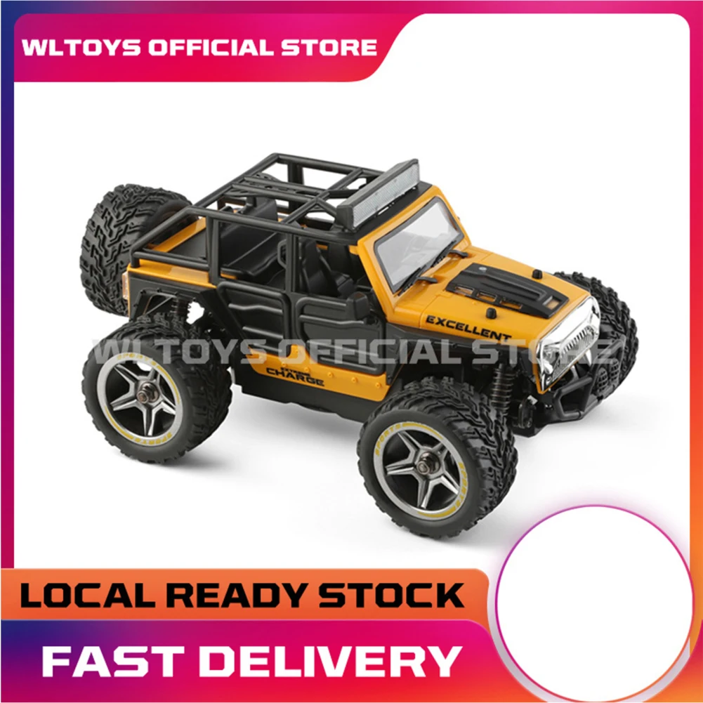 

Wltoys 22201 1:22 RC Car With Light 2WD 22km/h High Speed Off-Road Vehicle Remote Control Drift Car Model Toys