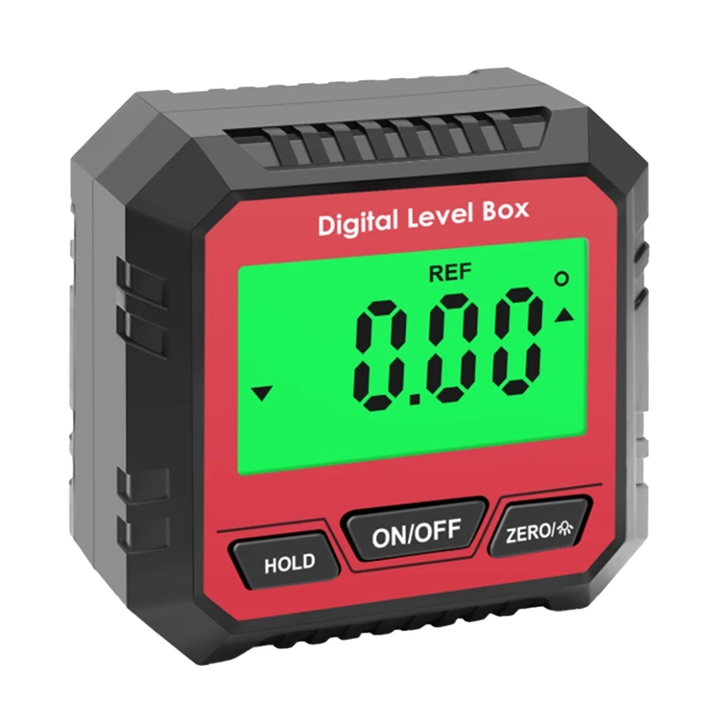 Universal Bevel Box 90 Degree Mini Electronic Digital Protractor Inclinometer Tester Measuring Tool Level-AT36