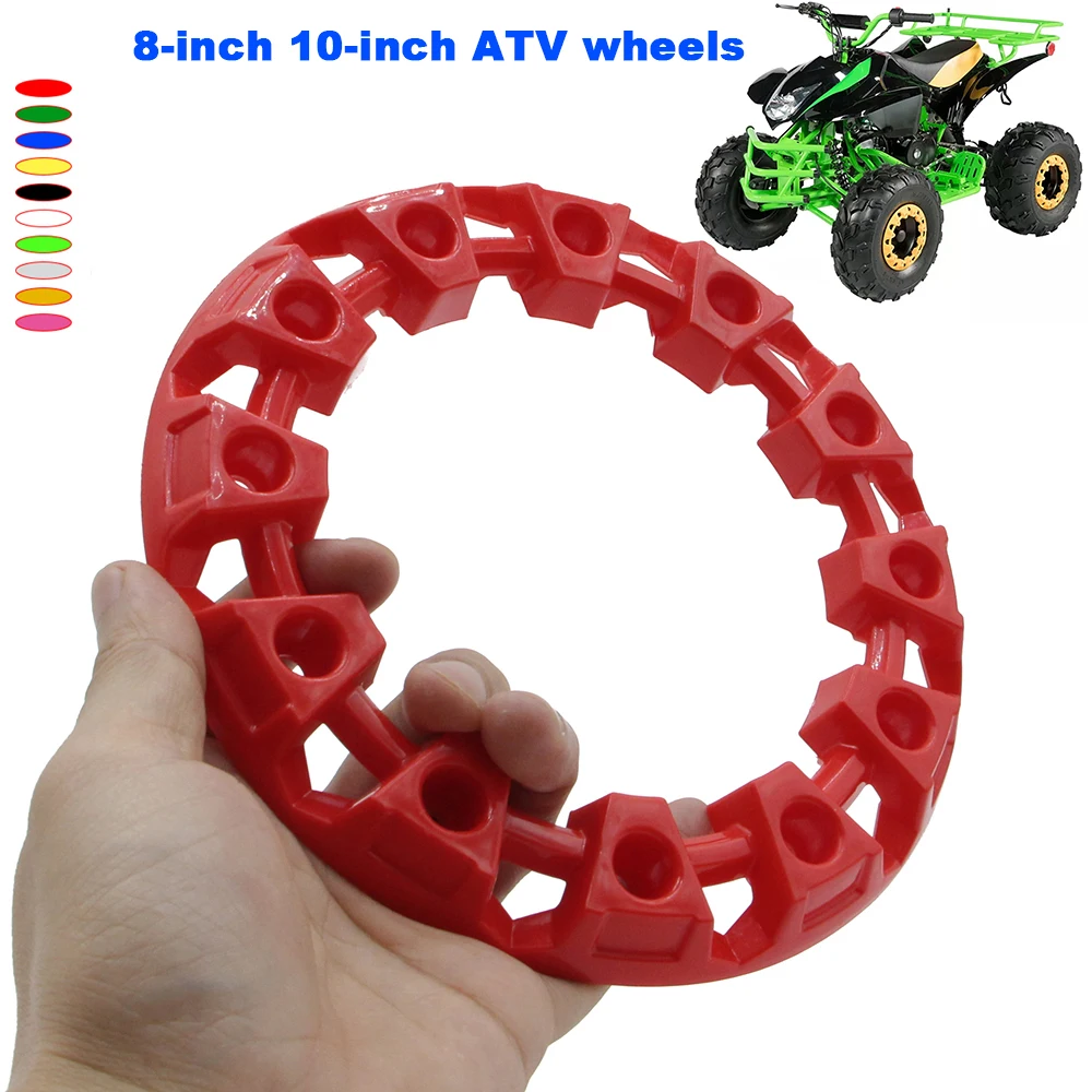 8 Inch 10inch ATV Wheel Trim Hub Protection Decor Rim Cap Vehicle All Terrain Wheel Plastic Cover