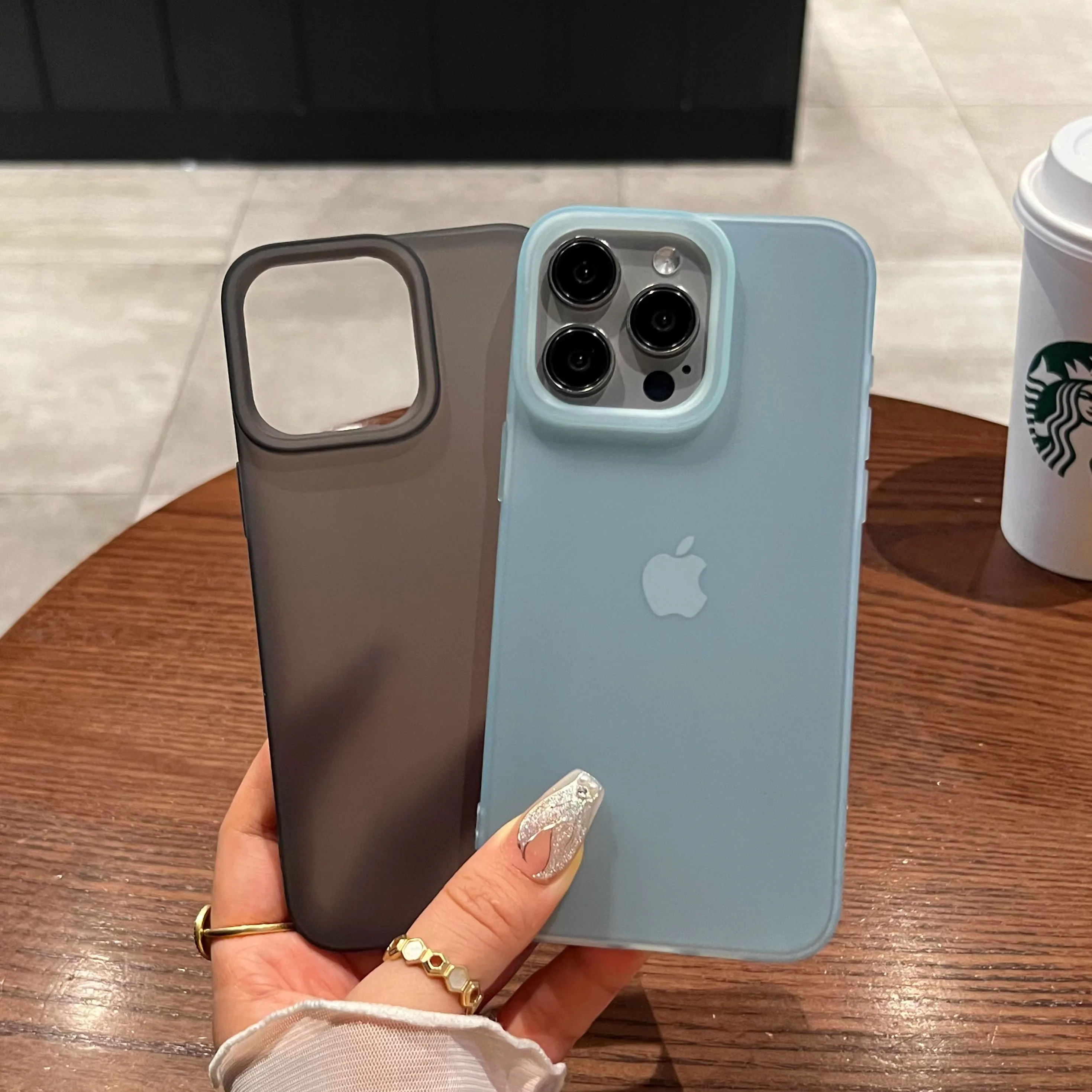 حافظة هاتف شفافة رفيعة للغاية لهاتف آيفون 16 15 14 Plus 11 12 13 Pro Max X XR Xs MAX غطاء ناعم مقاوم للصدمات