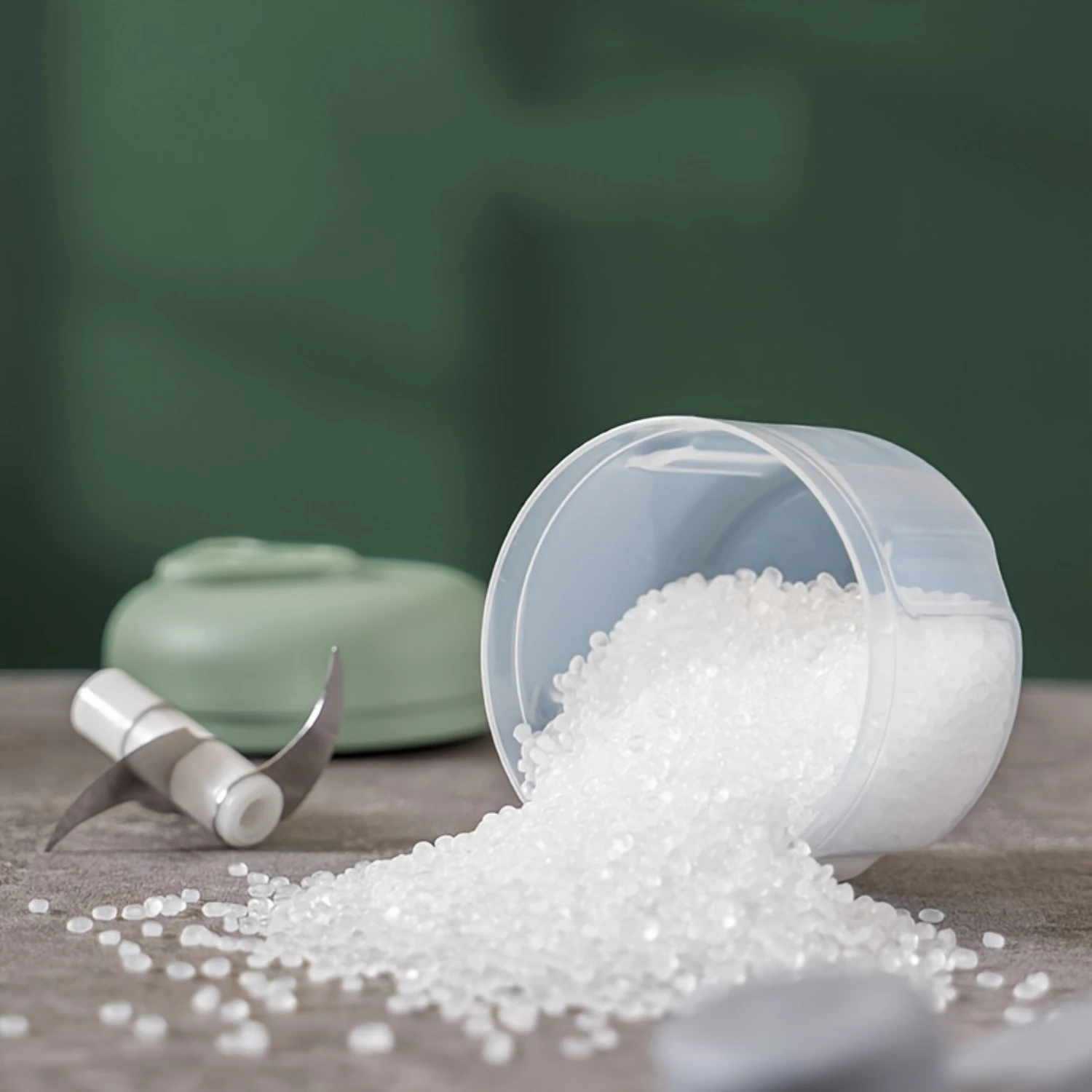 2개 수동 마늘 프레스 및 야채 다지기 - 다기능 과일 분쇄기 - 간편한 식사 준비를 위한 플라스틱 주방 도구, 없음