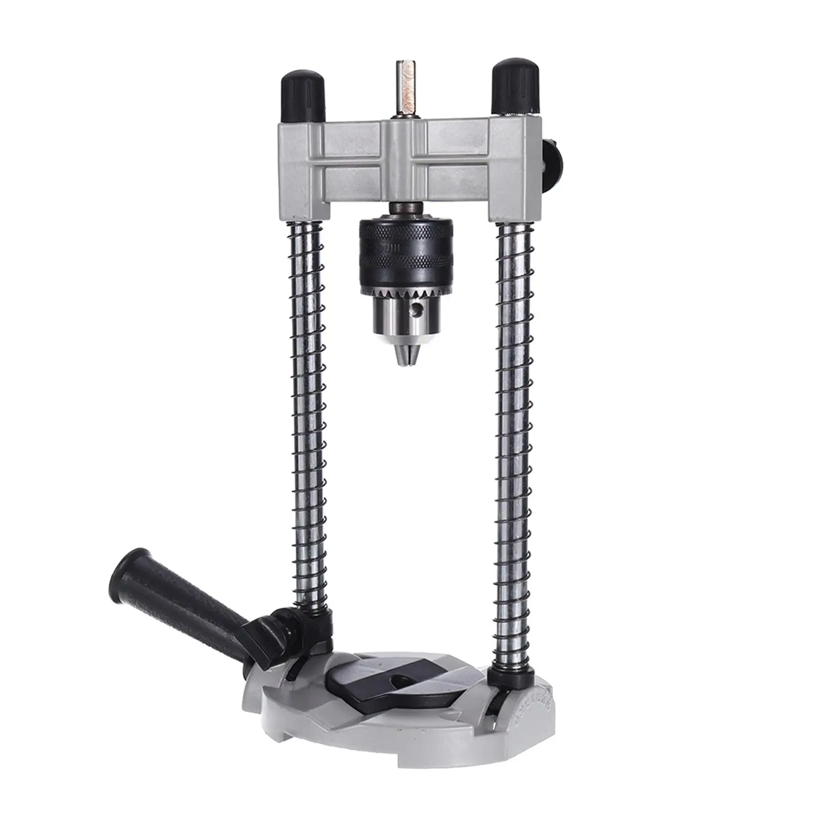 Portable Electric Drill Bracket Guide Attachment Holder Stand Clamp Support with Chuck Work Station Universal