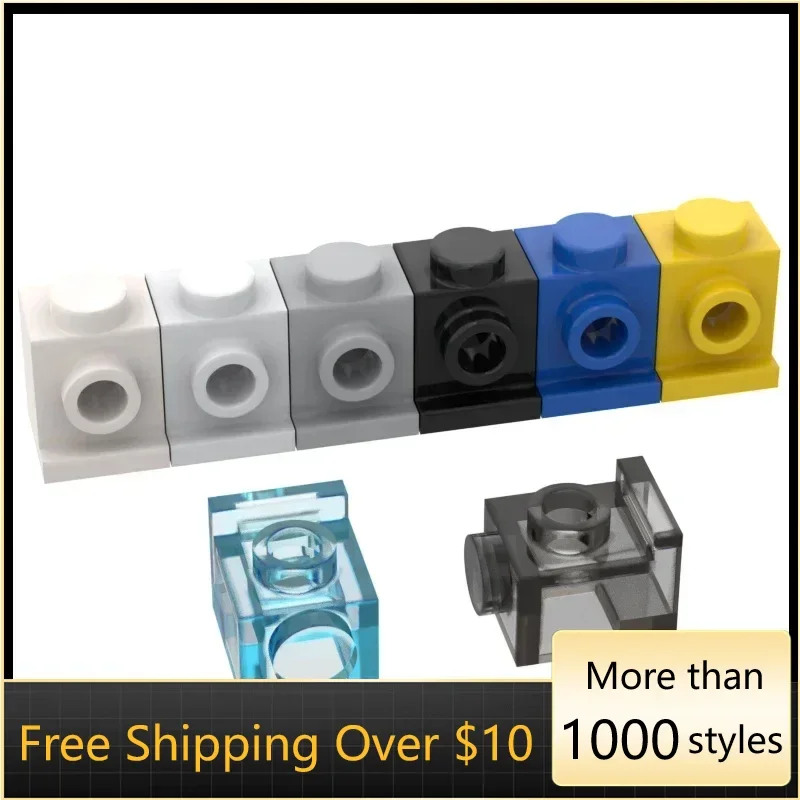 

10PCS Assembles Particles 4070 Brick Special 1x1 with Headlight Building Blocks Bricks Kit Part High-Tech Toy For Children Gift