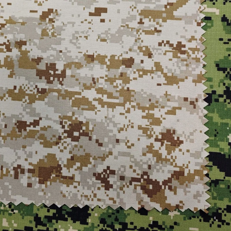 Polyester Cotton AOR1 AOR2 Camouflage Fabric US Military Green Desert Digital Camo Rip Stop Cloth Tactical Uniform DIY