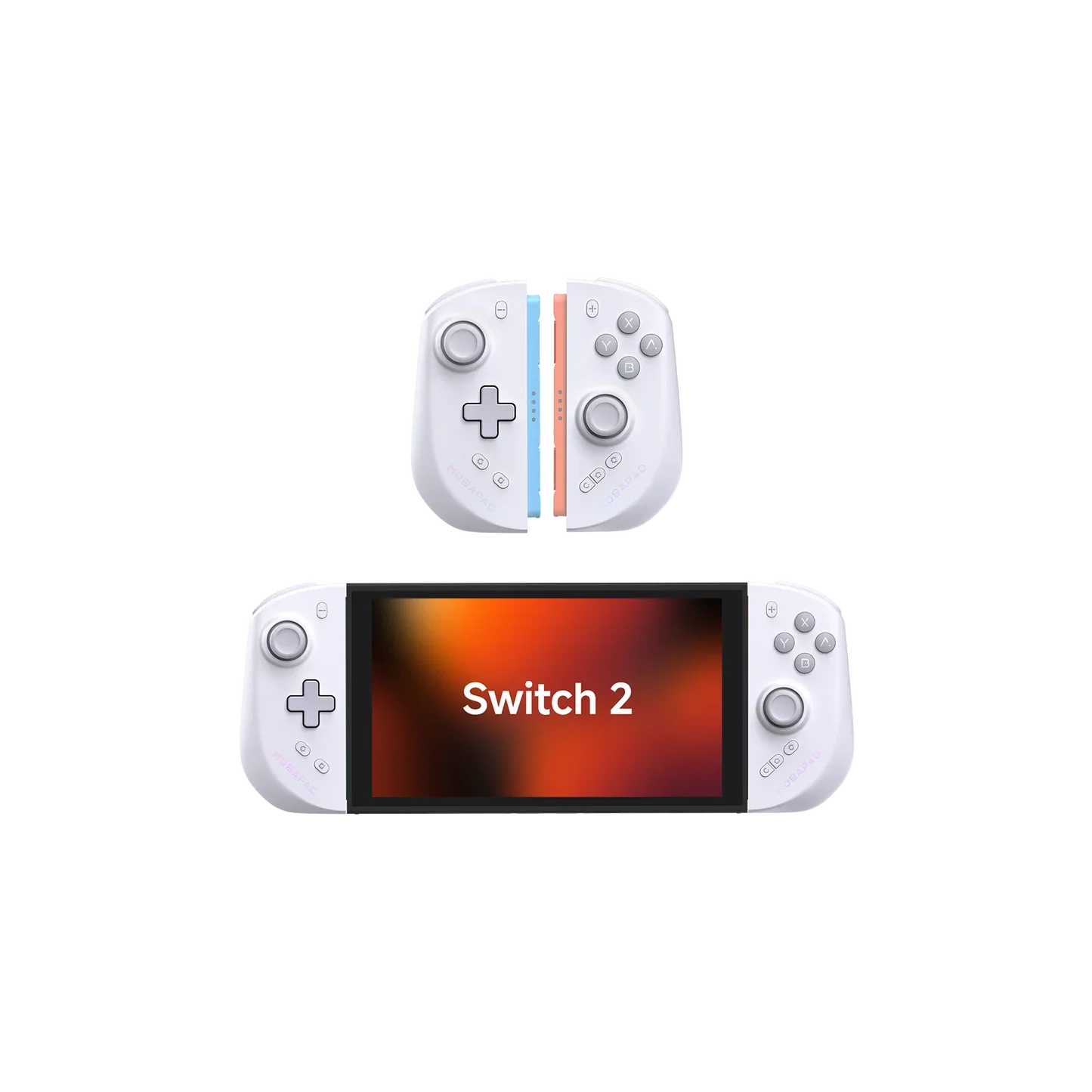 MOBAPAD M12-S Spielcontroller für Nintendo Switch 2 mit Mechanischen Tasten, 9-Achsen-Gyroskop-Bewegungssteuerung, Energiespar-Modus Joypad