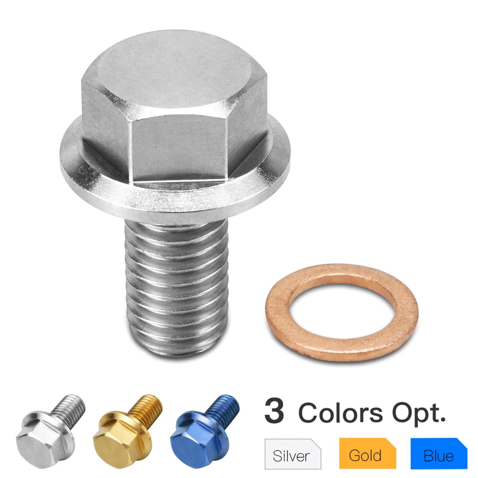 

NICECNC Crankcase Oil Filler Drain Plug Screw Bolt For Yamaha RAPTOR 80 50 350 GRIZZLY 125 BLASTER 200 WARRIOR BIG BEAR Exhaust