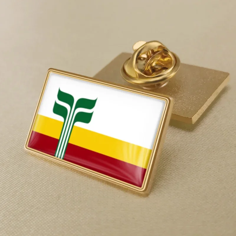 فرانكو مانيتوبينز في كندا الشعار الوطني دبابيس العلم شارات دبابيس التلبيب