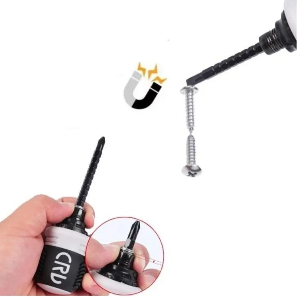 13 в 1, набор отверток с двойной головкой и храповым механизмом, телескопическая съемная отвертка для домашнего ремонта, ручные инструменты