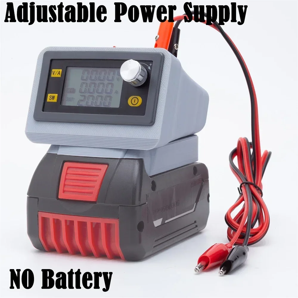 

Portable Battery CNC Adjustable Power Supply Buck Boost Converter For Bosch 18V Lithium Battery DC voltage stable outdoor