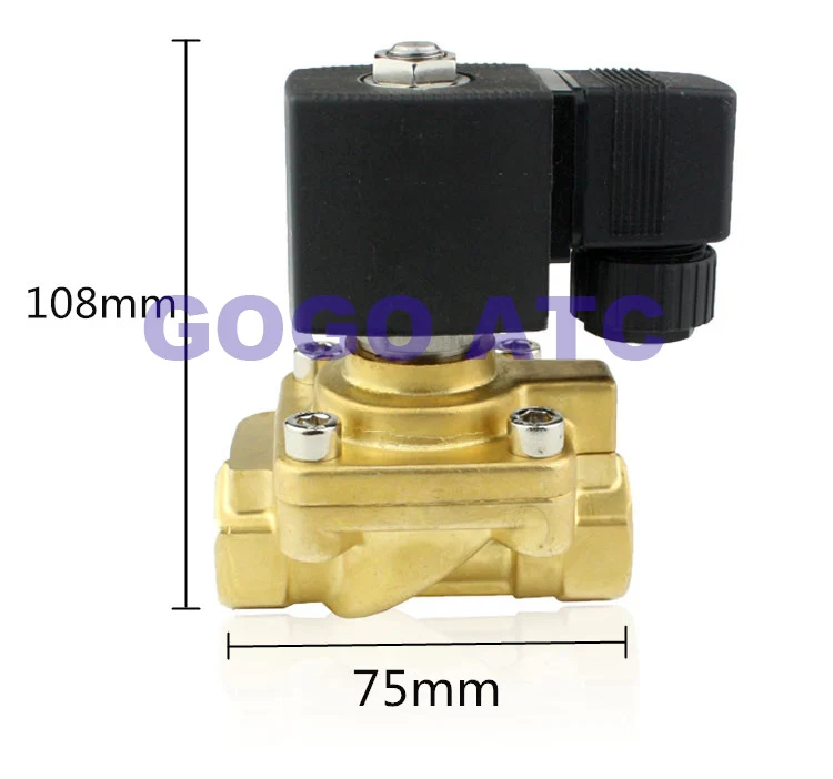 Elettrovalvola JT5241015 Blowing machine high pressure solenoid valve 1/2'' Air compressor Injection machine valve Water valve valve 32 Pneumatica — dettaglio 1