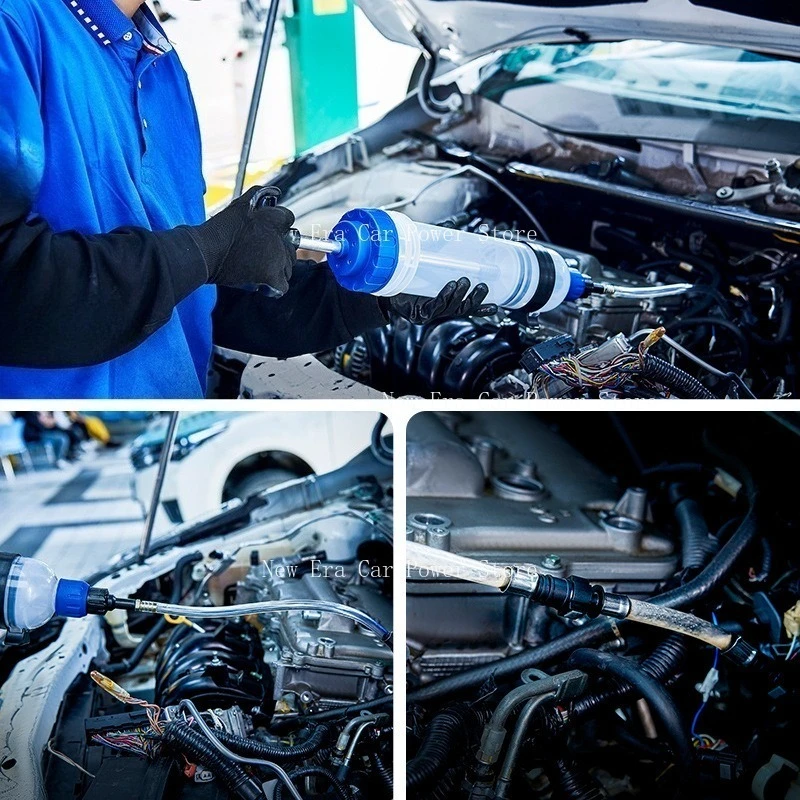 

Suitable for 1.5L Syringe Type Manual Oil Pump and Filler Suction Dual-use Oil Change Tool