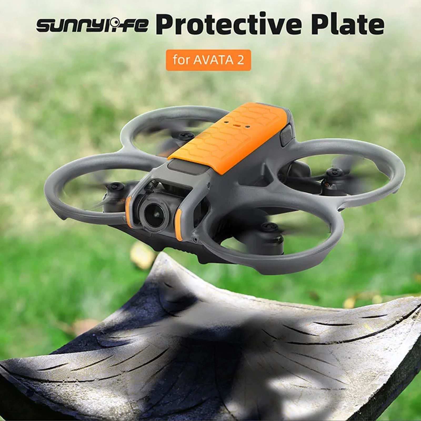 Sunnylife Propeller Guard for DJI Avata 2 Anti-collision Bumpers Protection Guard Ring Protectors Drone Top Cover Shell Parts