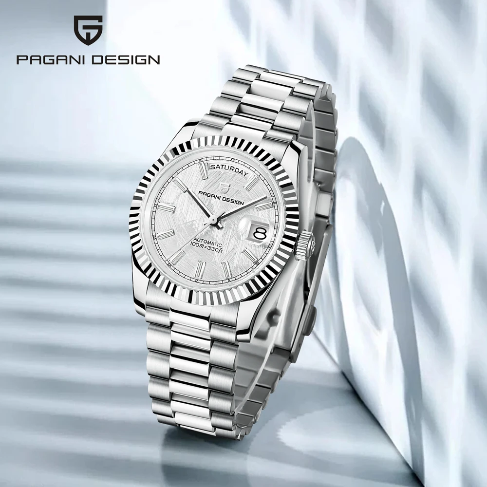 2026 New PAGANI DESIGN Watches DD36 Meteorite Surface Automatic Watches For Men Mechanical Men's Watch AR Sapphire Crystal Clock